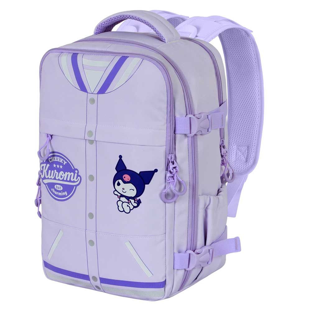 Mochila lila de Kuromi Hello Kitty and Friends