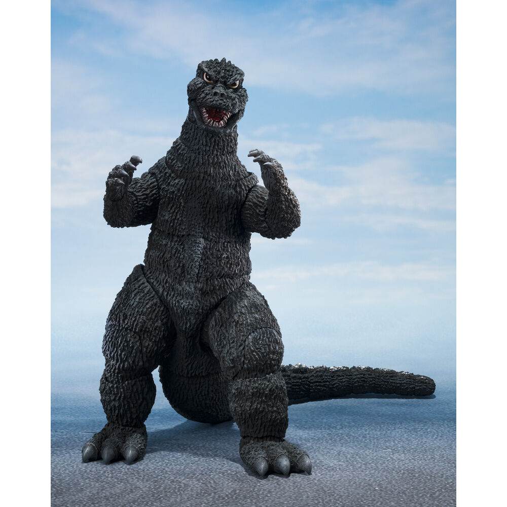 Figura S.H.MonsterArts de Godzilla 1975 con placas dorsales y cola larga - 2