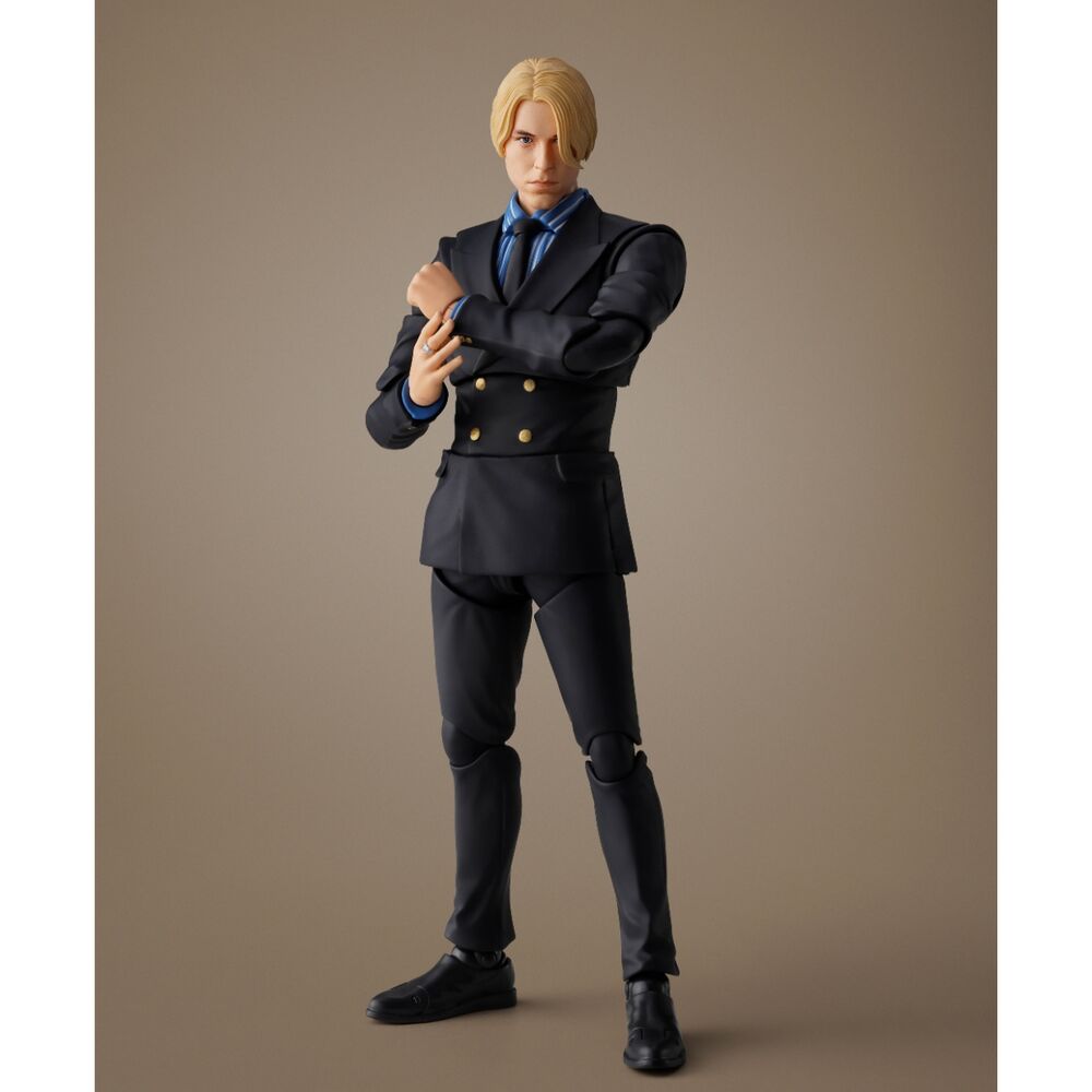 Figura articulada de Sanji de One Piece con traje negro