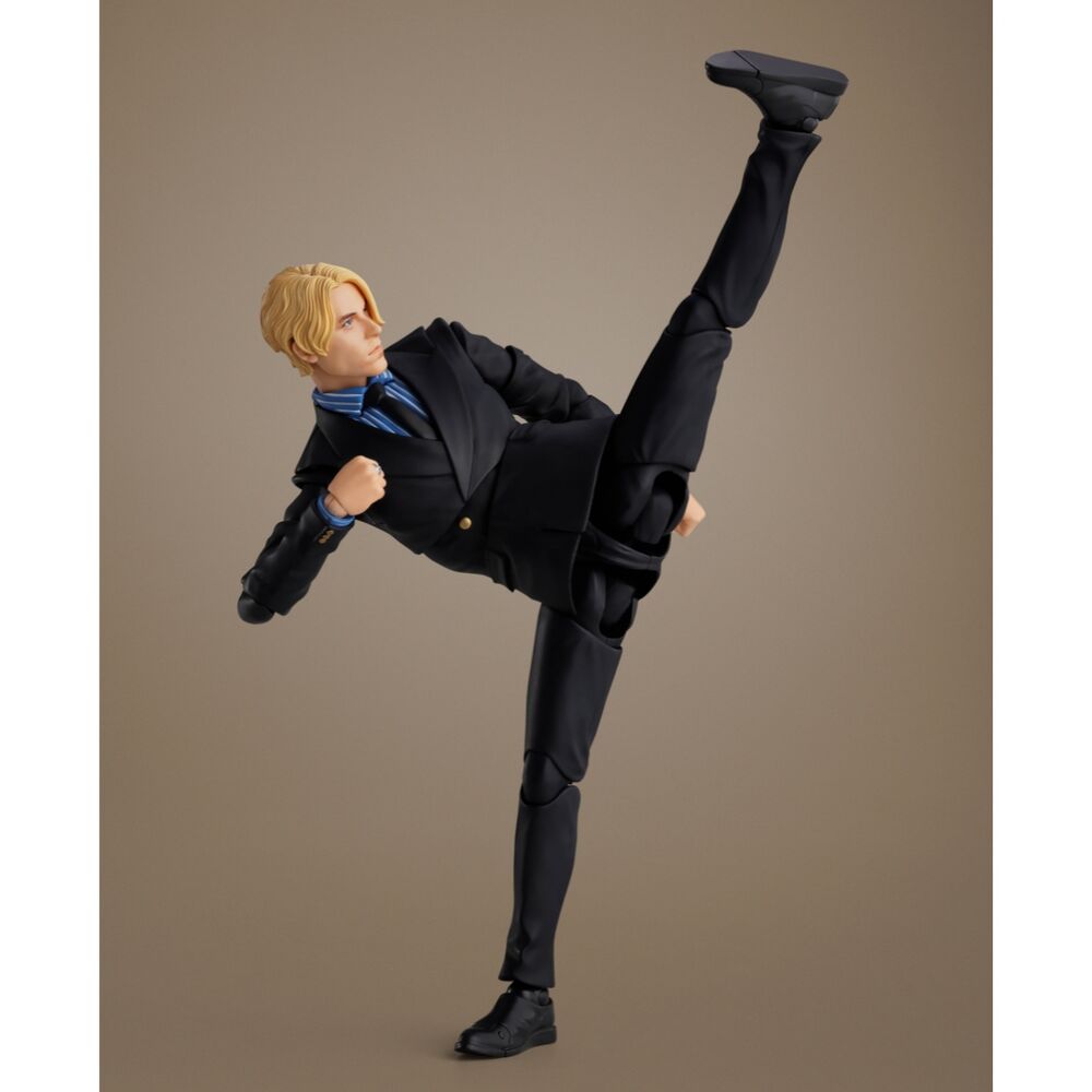 Figura articulada de Sanji de One Piece con traje negro - 2