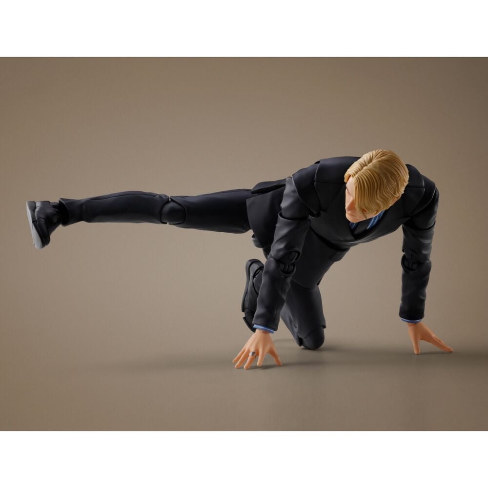 Figura articulada de Sanji de One Piece con traje negro - 3