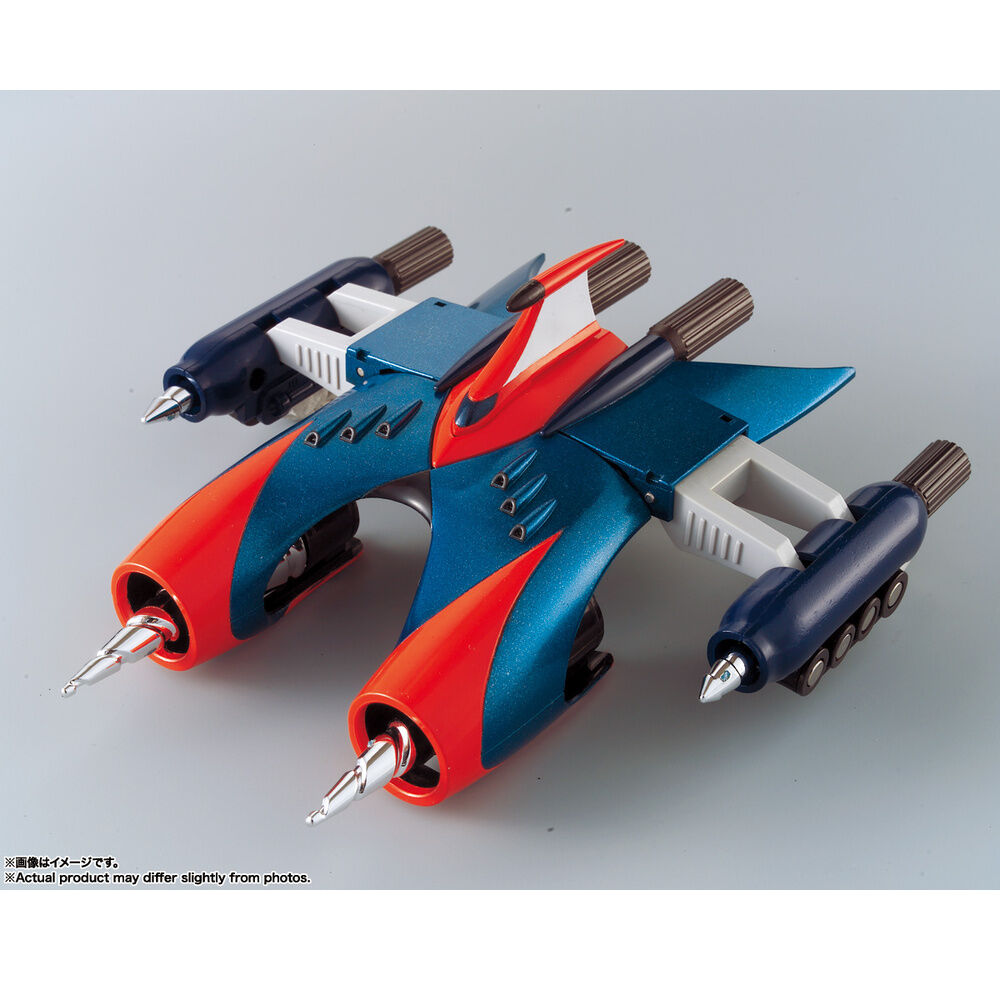 Figura Soul of Chogokin GX-04S Grendizer con naves sobre una base - 13