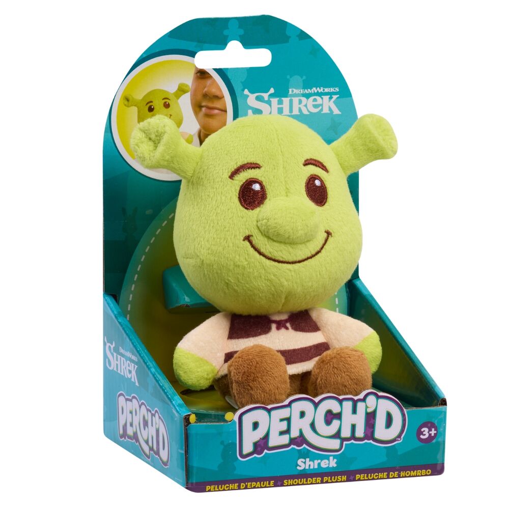 Peluches de hombro de Shrek y Asno de 9,3 cm - 2