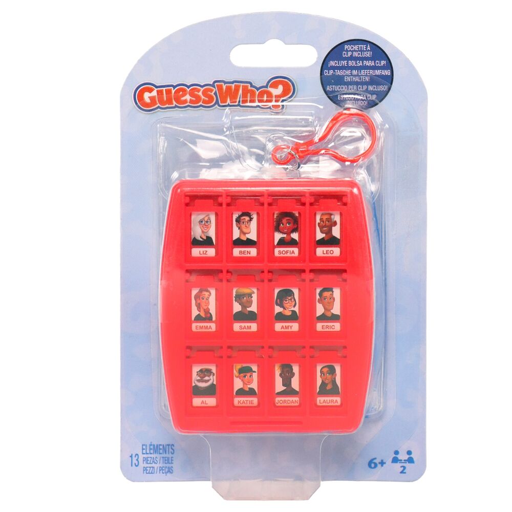 Surtido de juegos micro Hasbro con Conecta 4, Operación, Tragabolas y Quién es Quién - 12