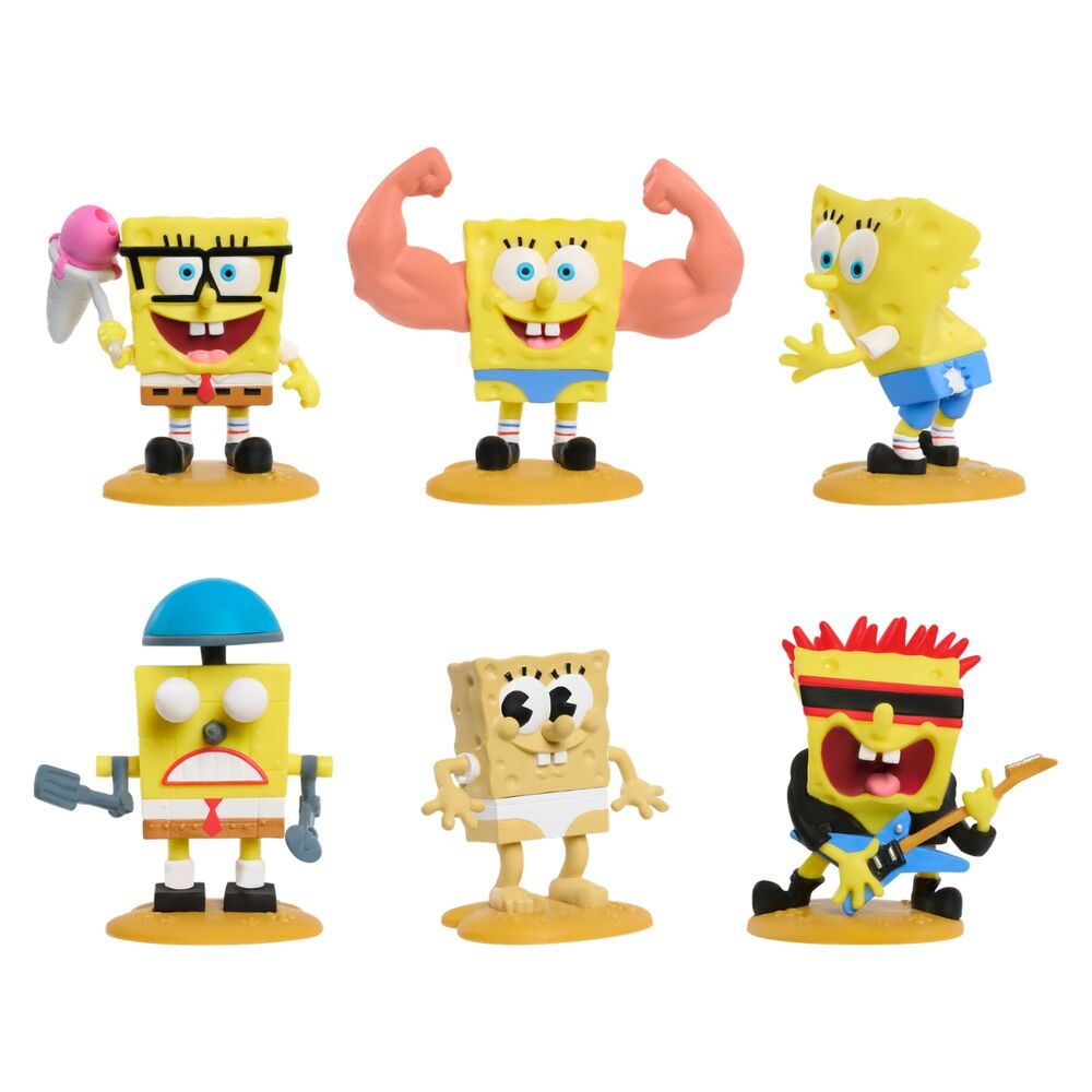 Blíster surtido de figuras de Bob Esponja de Just Play - 5