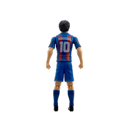 Figura articulada de Maradona con equipación azul y grana del FC Barcelona - 5