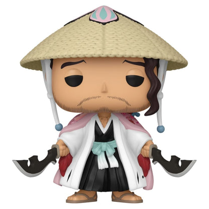 Figura Funko POP! de Shunsui de Bleach con sombrero de paja y dos espadas