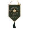 Colgante de pared verde de madera Expecto Patronum Harry Potter