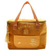 Bolsa portameriendas amarilla de terciopelo con diseño Hufflepuff de Harry Potter
