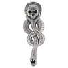Placa Marca Tenebrosa Dark Arts de Harry Potter con calavera y serpiente