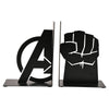 Sujetalibros negros de metal de Hulk y Los Vengadores