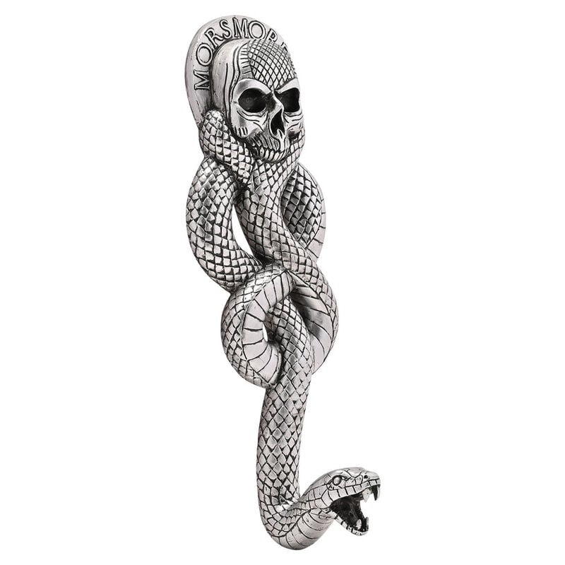 Placa Marca Tenebrosa Dark Arts de Harry Potter con calavera y serpiente - 2
