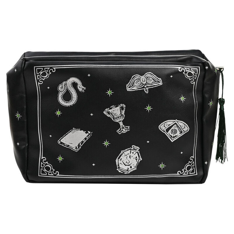 Neceser negro Harry Potter Horrocrux Dark Arts con borla lateral - 2