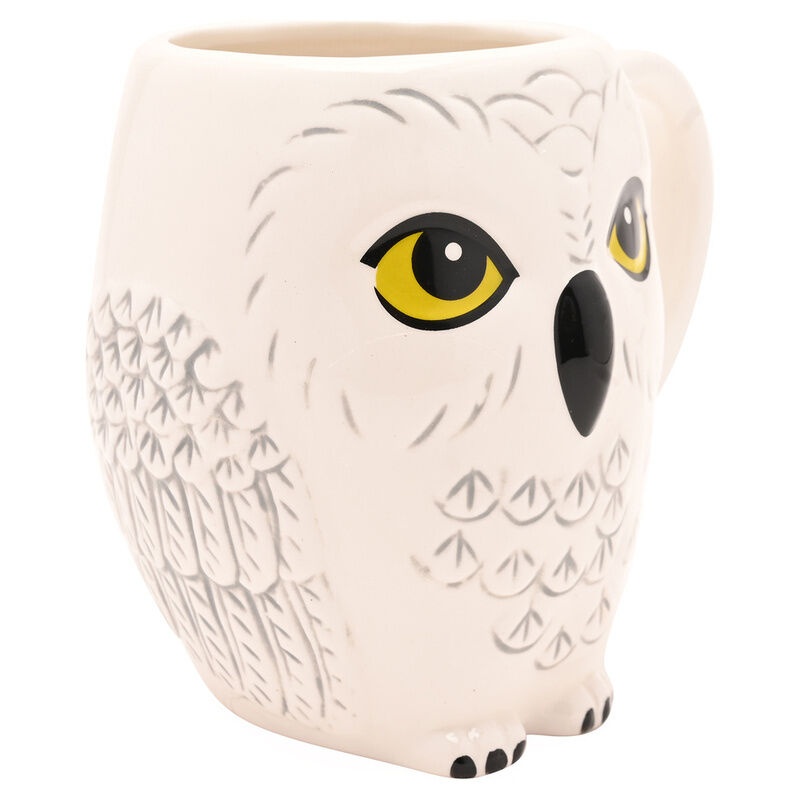 Taza 3D de cerámica con forma de Hedwig de Harry Potter - 2