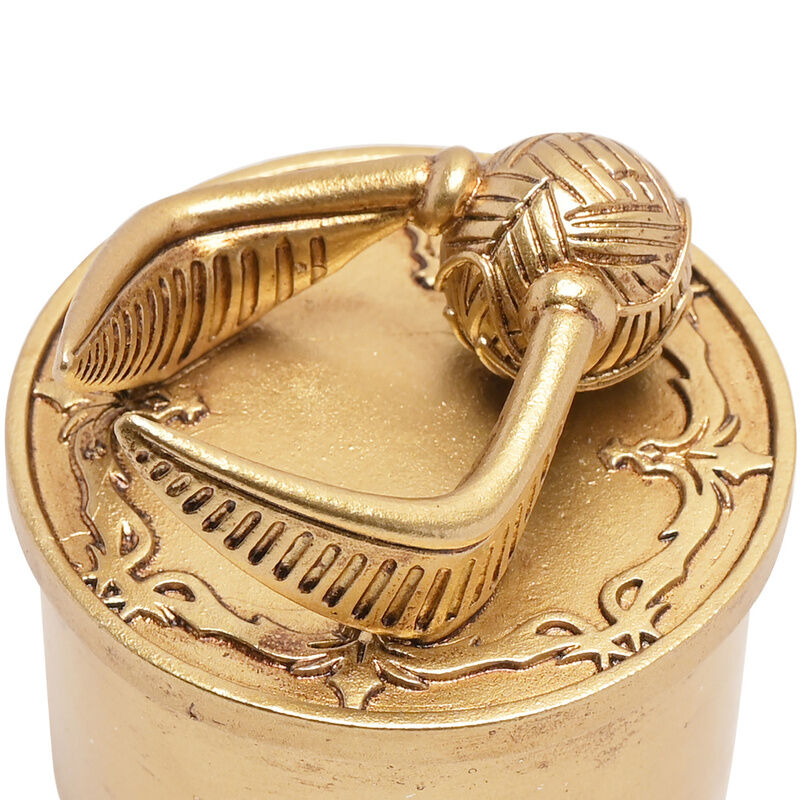 Joyero Snitch Harry Potter dorado con bola de Quidditch en 3D - 3