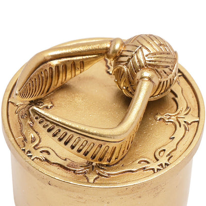 Joyero Snitch Harry Potter dorado con bola de Quidditch en 3D - 3