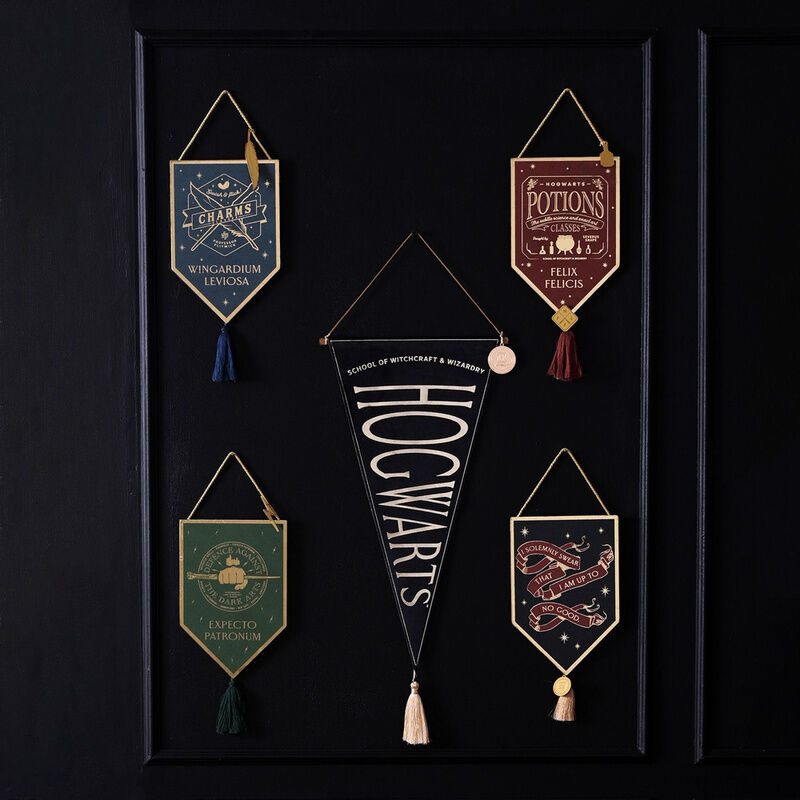Colgante de pared verde de madera Expecto Patronum Harry Potter - 3