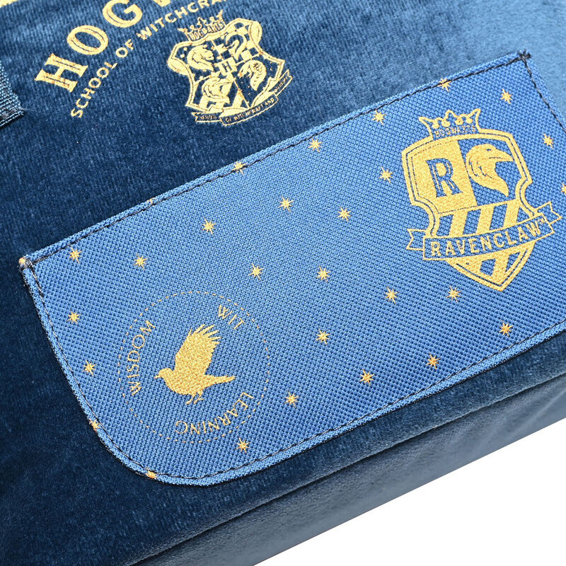Bolsa portameriendas azul de terciopelo Ravenclaw Harry Potter - 3