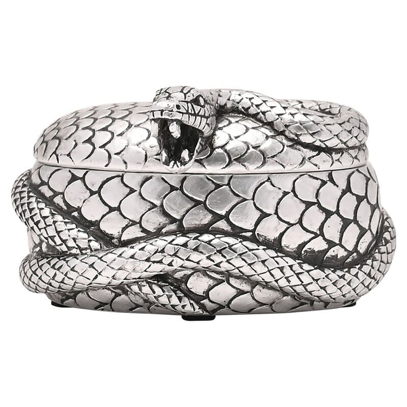 Joyero Nagini de Harry Potter con forma de serpiente enroscada - 3
