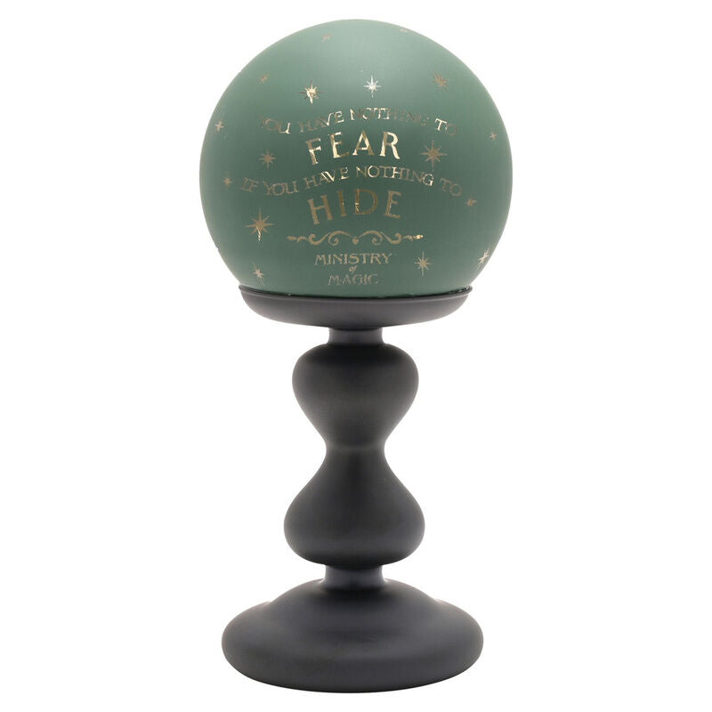 Lámpara decorativa de vidrio verde del Ministerio de Magia de Harry Potter - 3