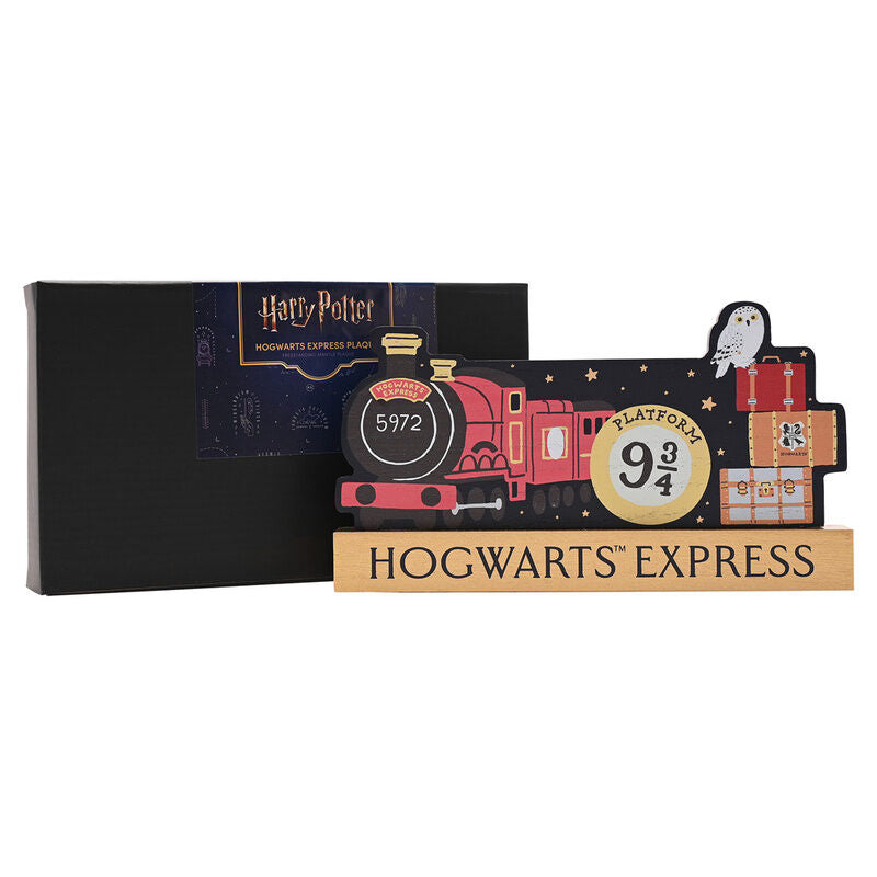 Placa para repisa del Hogwarts Express con la Plataforma 9¾ - 3