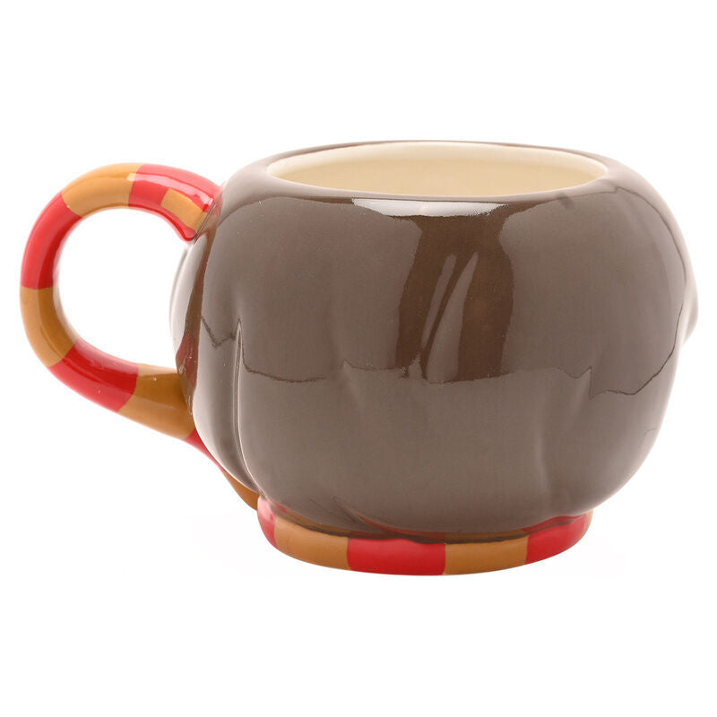 Taza 3D de Harry Potter con gafas redondas y bufanda de Gryffindor - 3