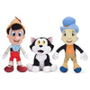 Peluches Disney de Pinocho y personajes del cuento en modelo surtido