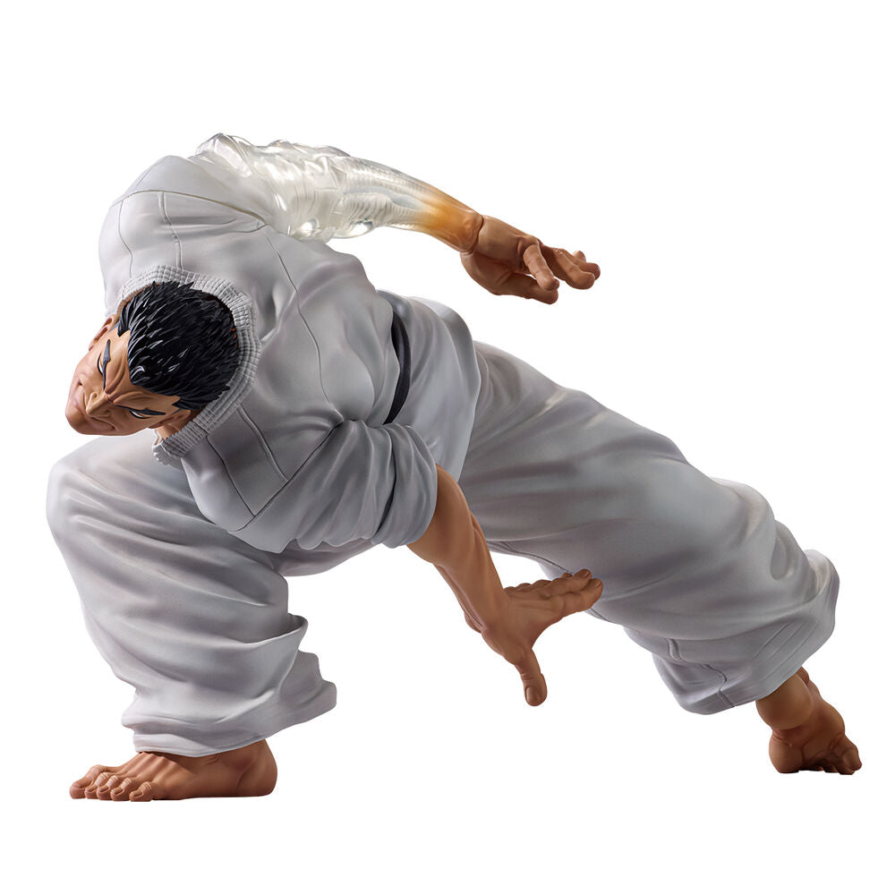 Figura Ichibansho de Katsumi Orochi en postura de combate con uniforme blanco - 3