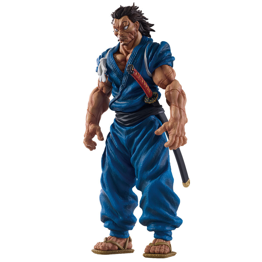 Figura Ichibansho Musashi Miyamoto de 26 cm con atuendo azul y espada - 3