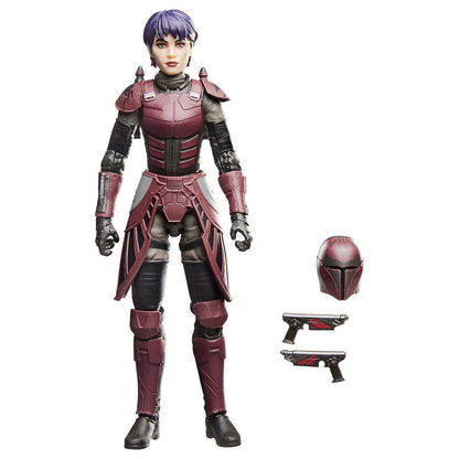 Figura articulada Rook Kast Maul Shadow Lord Star Wars con armadura granate y negra - 4