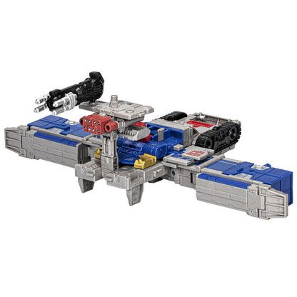 Figura articulada de Optimus Prime Transformers en rojo, azul y plateado - 4