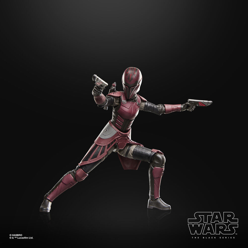 Figura articulada Rook Kast Maul Shadow Lord Star Wars con armadura granate y negra