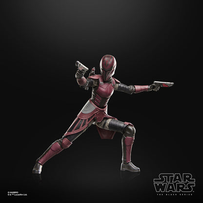 Figura articulada Rook Kast Maul Shadow Lord Star Wars con armadura granate y negra