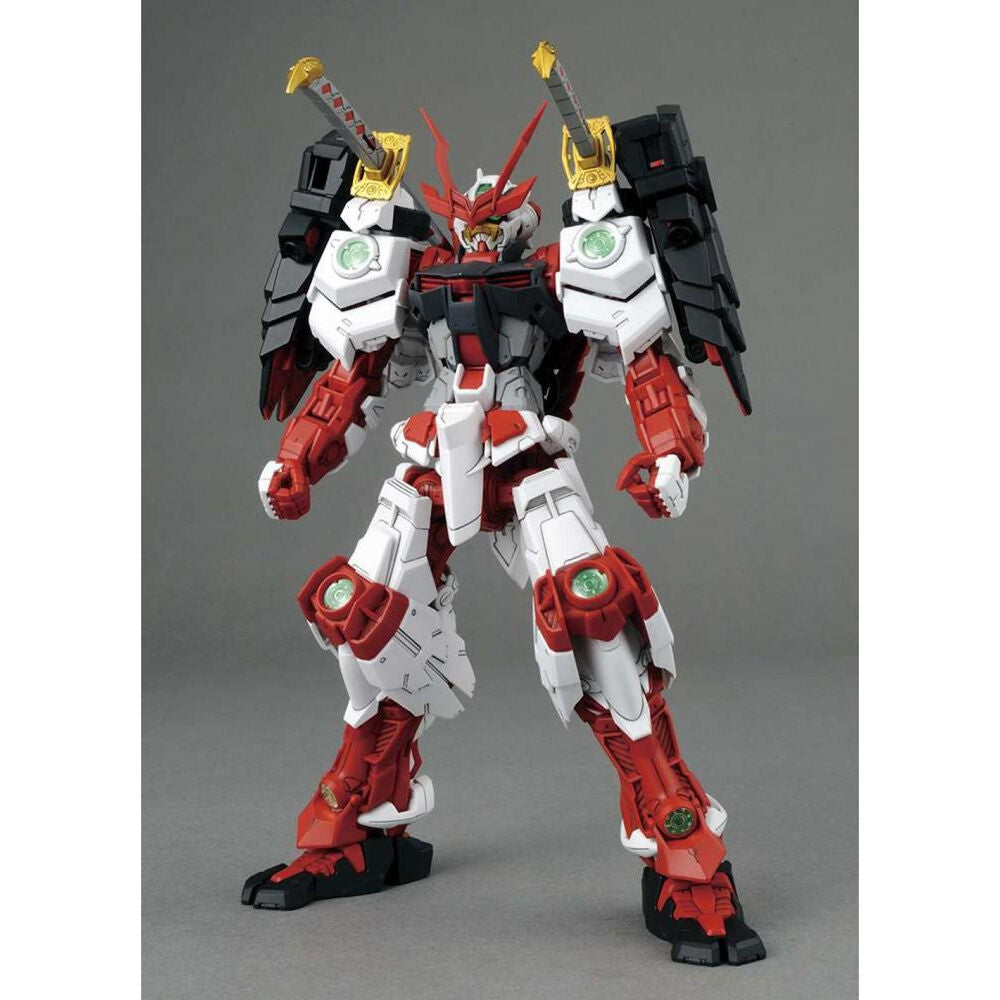 Maqueta MG 1/100 Sengoku Astray Gundam en rojo, blanco y negro