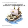 Model kit Going Merry de One Piece con piezas de efecto de olas