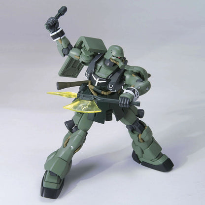 Maqueta HGUC 1/144 AMS-129 Geara Zulo de Gundam en pose de combate