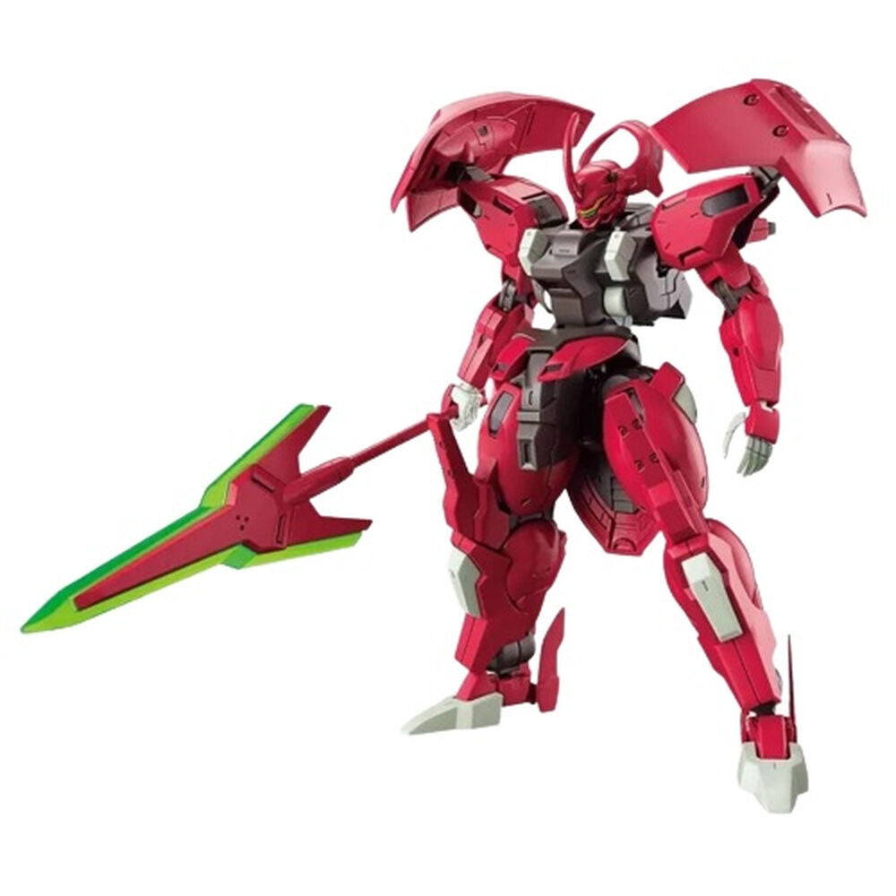 Maqueta HG 1/144 Darilbalde MD-0064 de Gundam en rojo y rosa
