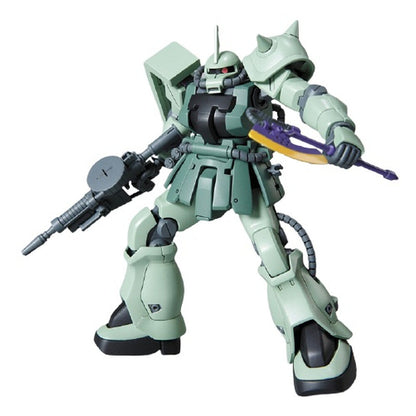 Maqueta HGUC 1/144 MS-06F-2 F2-Zaku verde de Gundam