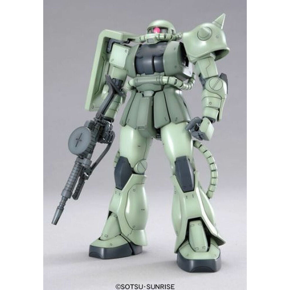 Maqueta MG 1/100 Zaku II Ver. 2.0 de Mobile Suit Gundam en color verde - 2