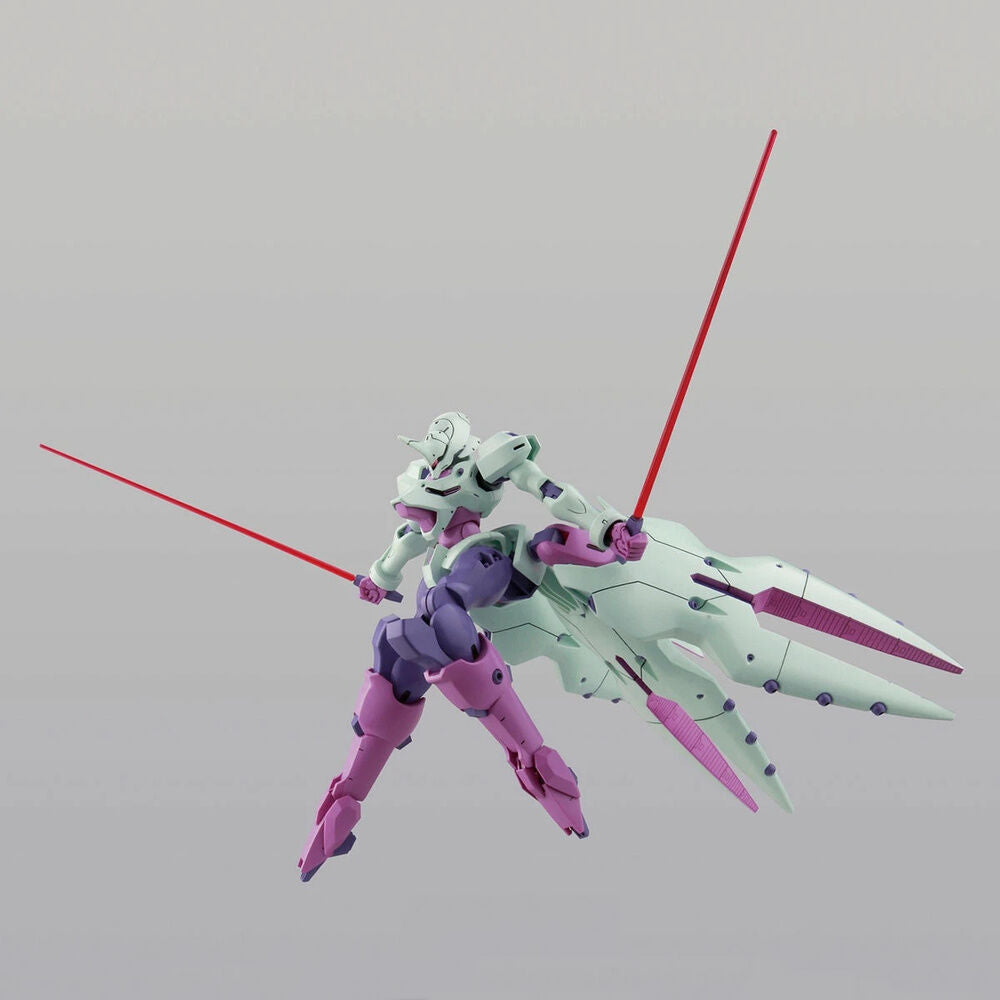 Maqueta HG 1/144 G-Lucifer Gundam en blanco, morado y rosa - 2