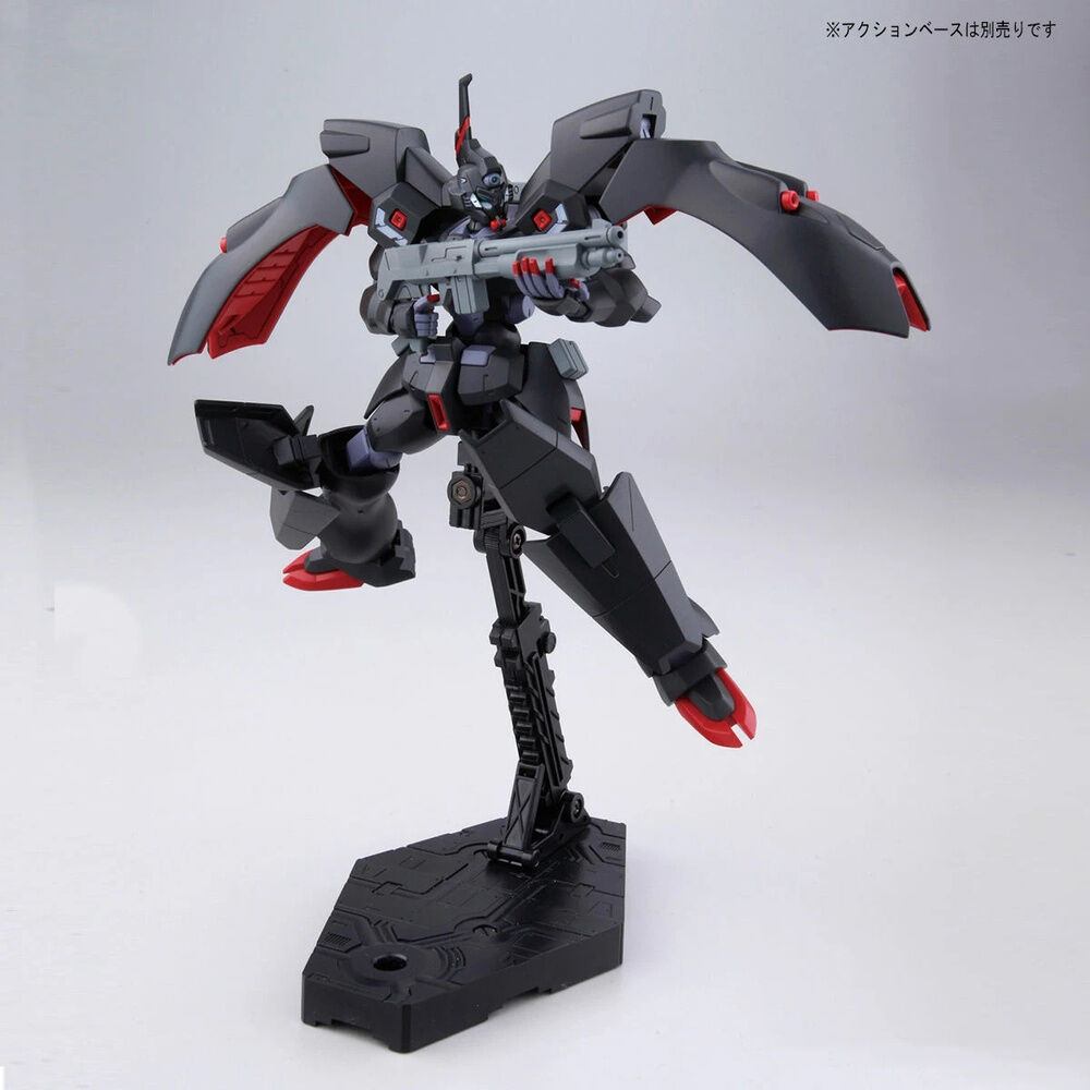 Maqueta HG 1/144 Kabakali de Gundam en negro y rojo - 2