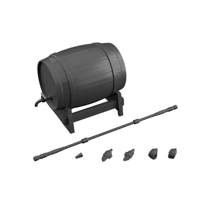 Maqueta Item Shop 5 Martial de 30 Minutes Fantasy con pieza cilíndrica, bastón y accesorios