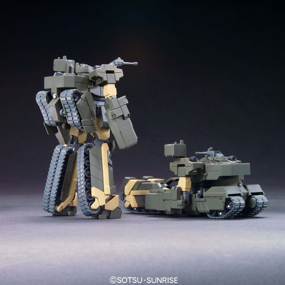 Maqueta HGUC 1/144 D-SOC Loto Twin Set de Gundam en gris y beige - 3