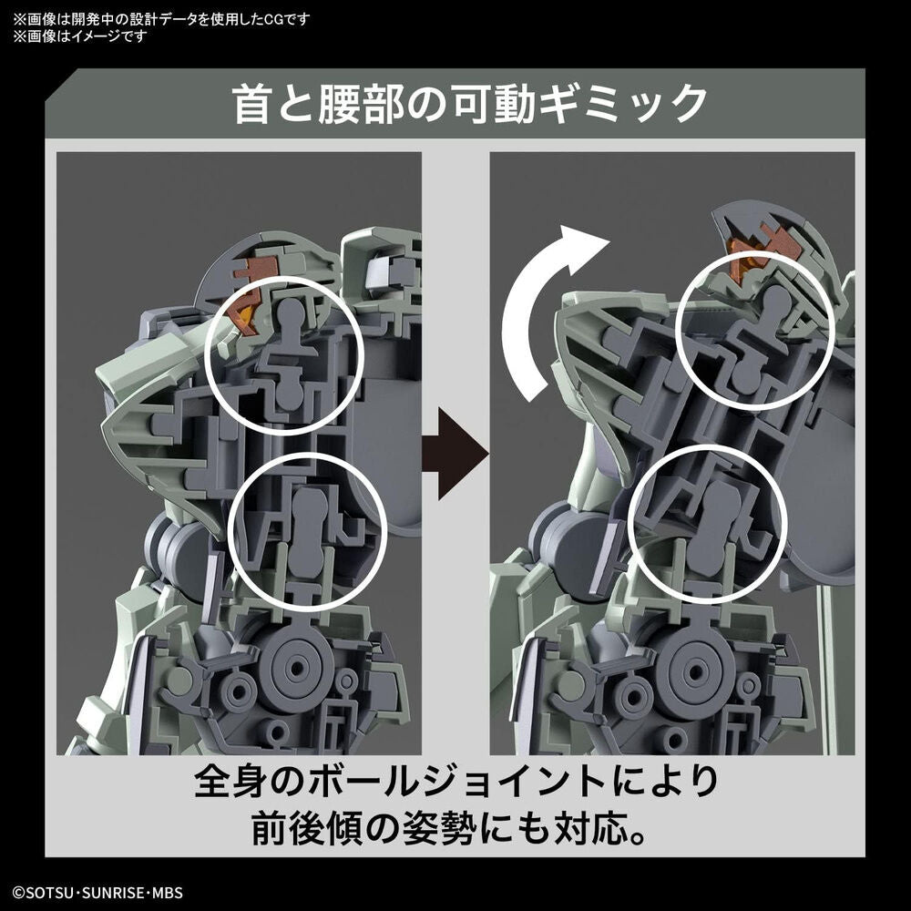 Maqueta HG 1/144 Zowort de Mobile Suit Gundam - 3