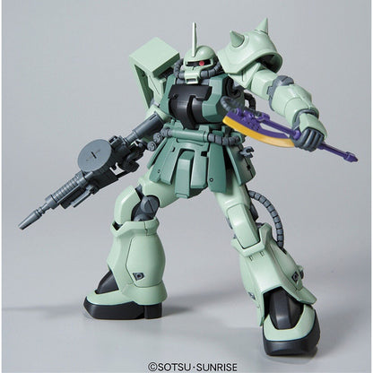 Maqueta HGUC 1/144 MS-06F-2 F2-Zaku verde de Gundam - 3