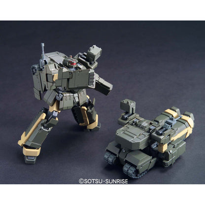 Maqueta HGUC 1/144 D-SOC Loto Twin Set de Gundam en gris y beige - 4