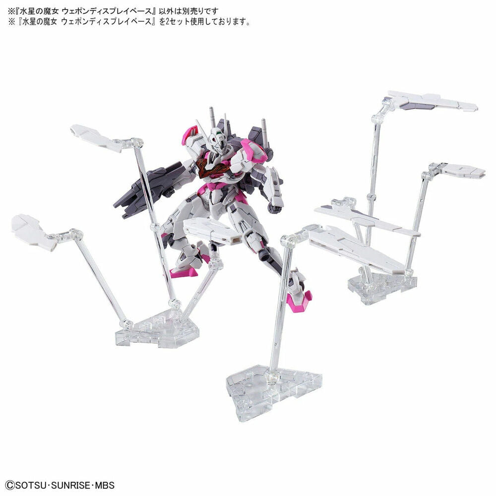 Base Bandai Hobby con soportes para armas Gundam Witch from Mercury - 3