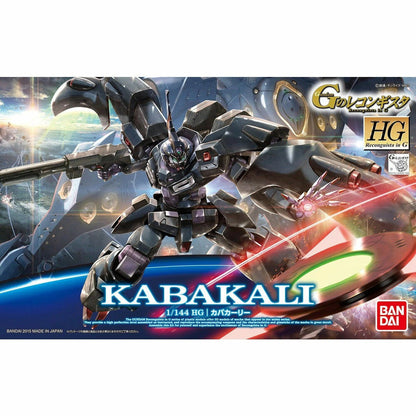 Maqueta HG 1/144 Kabakali de Gundam en negro y rojo - 5