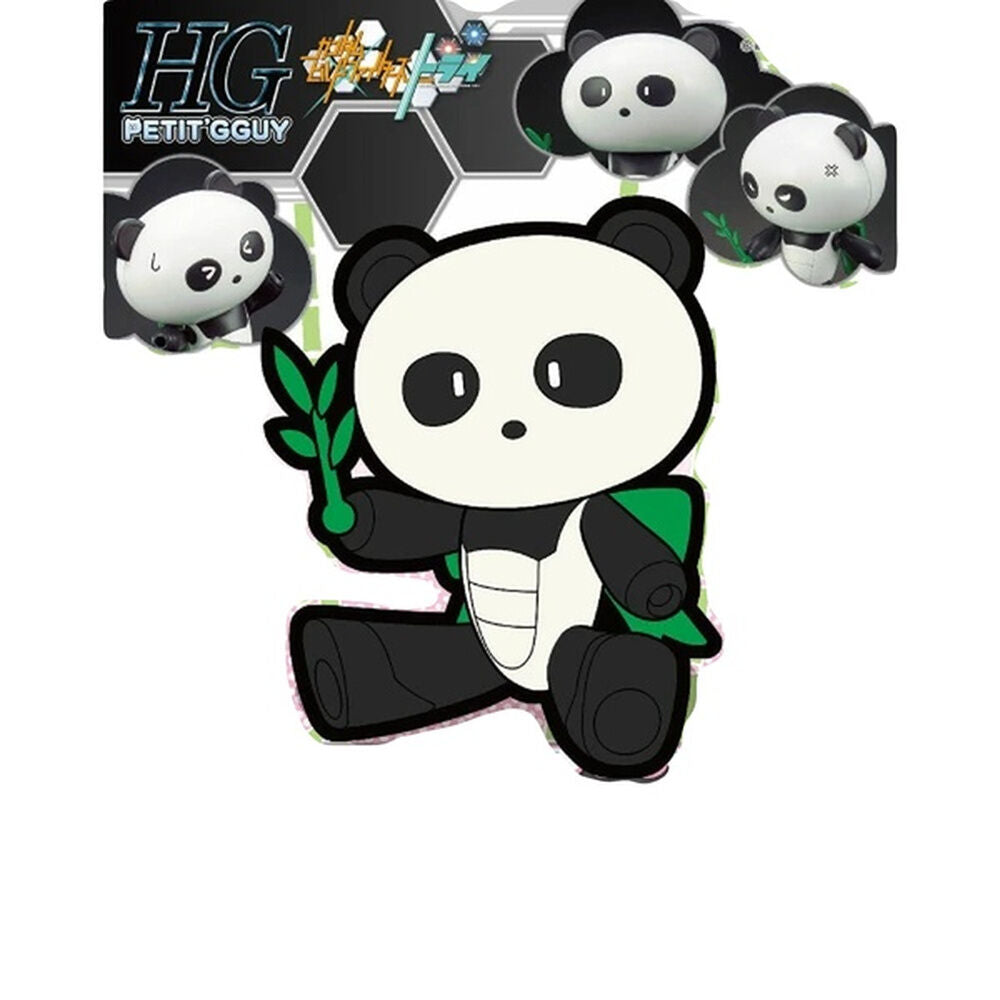 Maqueta HGPG 1/144 Panda Gguy de Gundam con base verde - 4