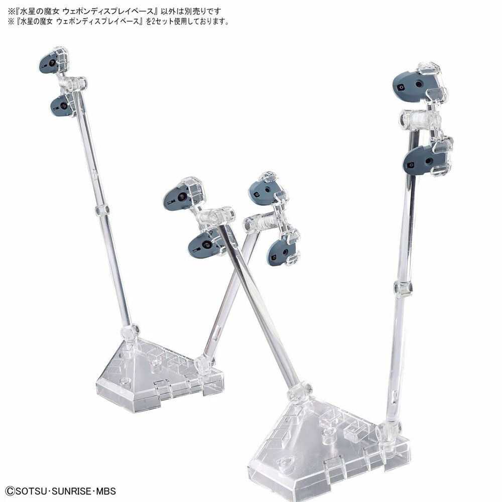 Base Bandai Hobby con soportes para armas Gundam Witch from Mercury - 4